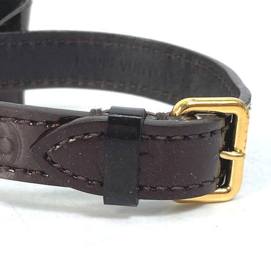 LOUIS VUITTON bracelet M6617F Monogram Vernis purple Monogram Vernis Bracelet Favorite Women 17 Used Authentic