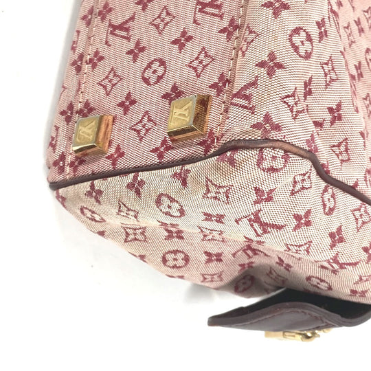 LOUIS VUITTON Handbag M92216 Monogram mini canvas Red Monogram Mini Josephine PM Women Used Authentic