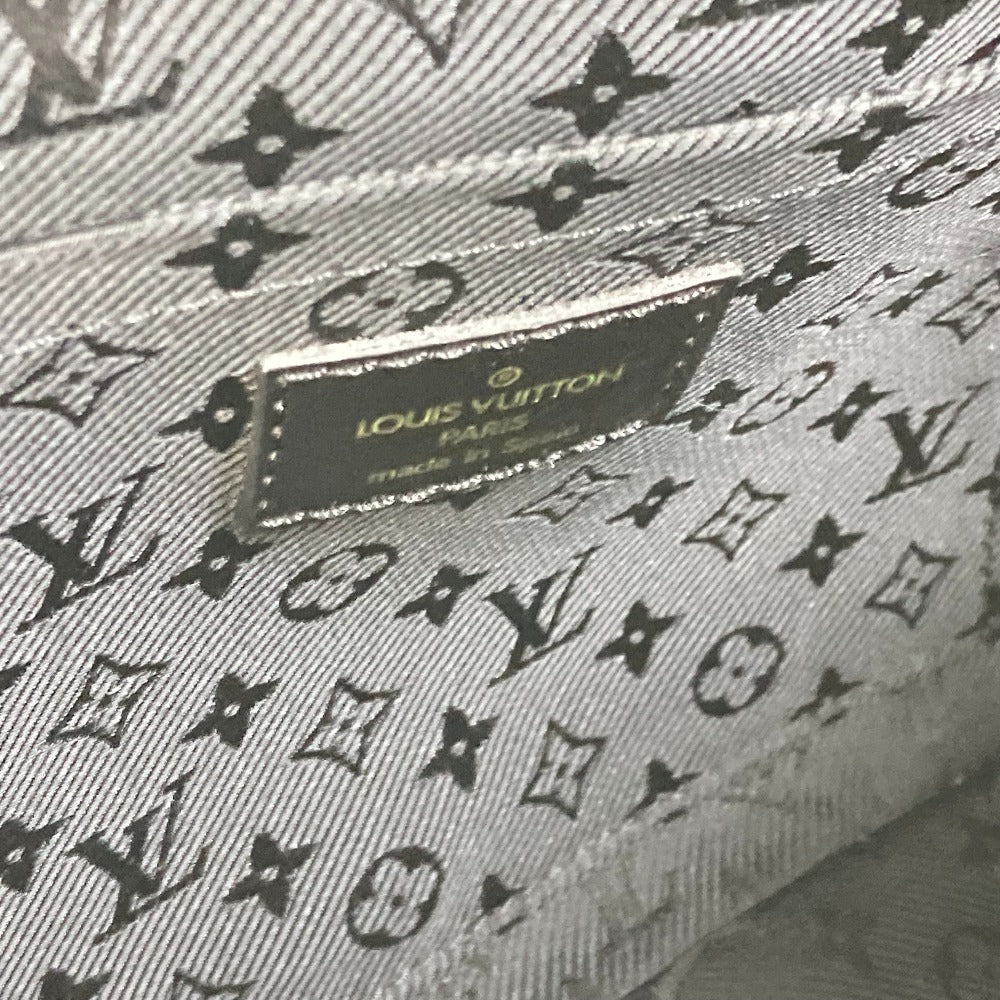LOUIS VUITTON Handbag M95238 Leather / suede Brown Mini Boston Duffel bag Stamp bag PM Women Used Authentic