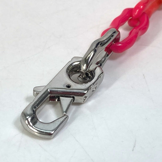 LOUIS VUITTON bracelet M00277 metal multicolor Watercolor Rainbow Bracelet Charm mens L Used Authentic