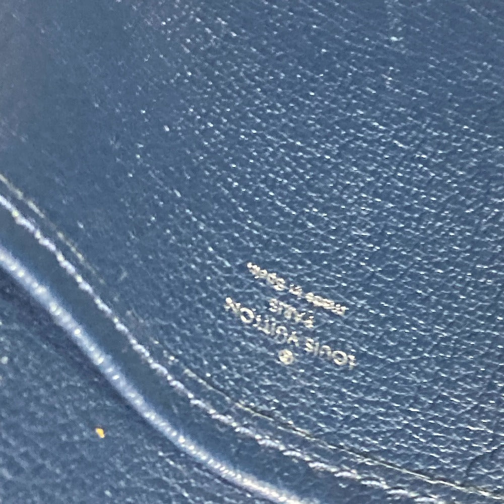 LOUIS VUITTON Tote Bag M53240 Taurillon Clemence Leather Navy Hippo Voyage NV mens Used Authentic