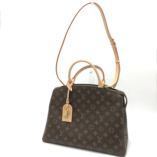 LOUIS VUITTON Handbag M45898 Monogram canvas Brown Monogram Grand Palais MM