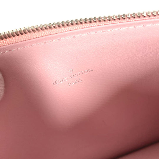LOUIS VUITTON Coin case M62467 Epi Leather pink Epi Pochette Felice Women Used Authentic