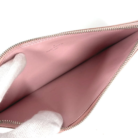 LOUIS VUITTON Coin case M62467 Epi Leather pink Epi Pochette Felice Women Used Authentic