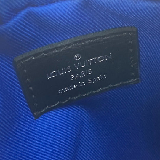 LOUIS VUITTON Shoulder Bag M45928 Monogram Eclipse Canvas black Monogram Eclipse DanubePPM mens Used Authentic