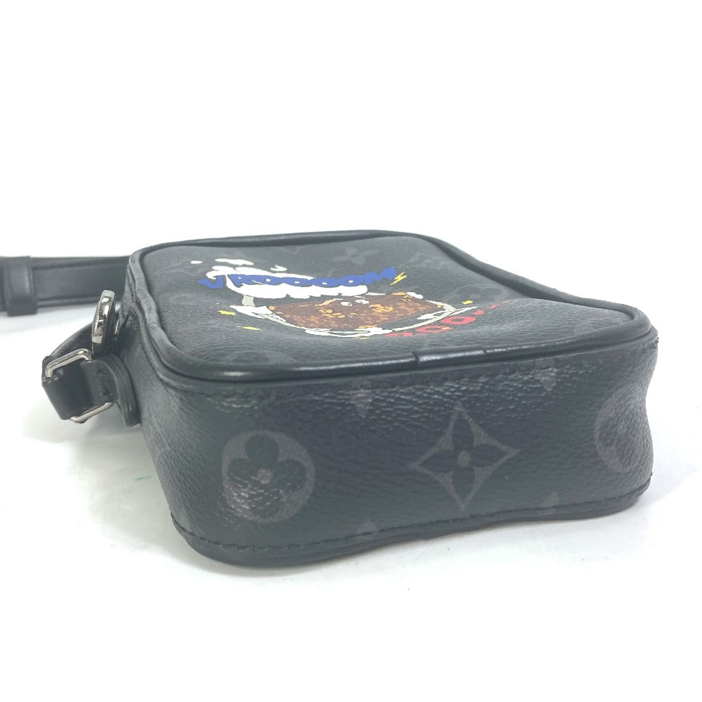 LOUIS VUITTON Shoulder Bag M45928 Monogram Eclipse Canvas black Monogram Eclipse DanubePPM mens Used Authentic