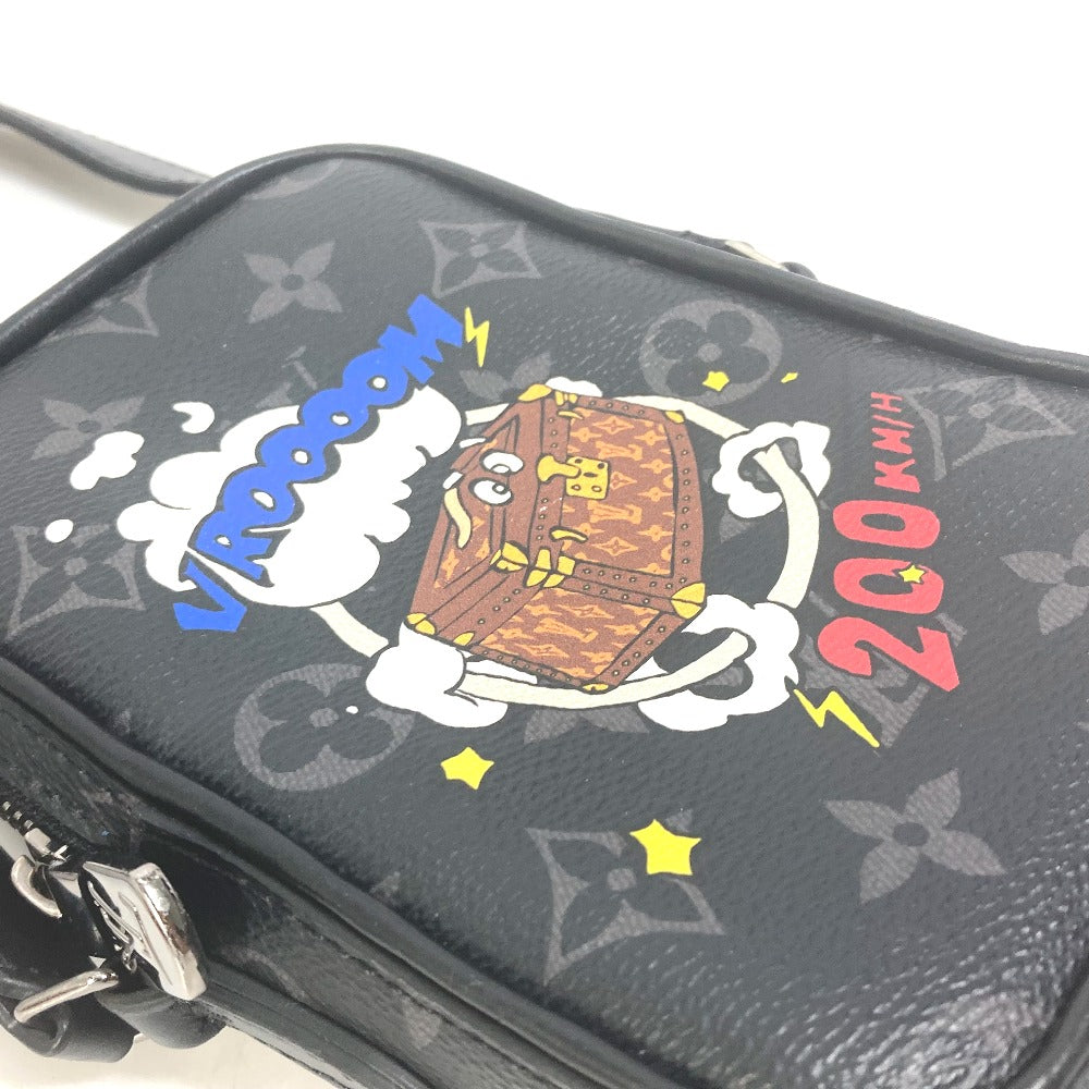 LOUIS VUITTON Shoulder Bag M45928 Monogram Eclipse Canvas black Monogram Eclipse DanubePPM mens Used Authentic