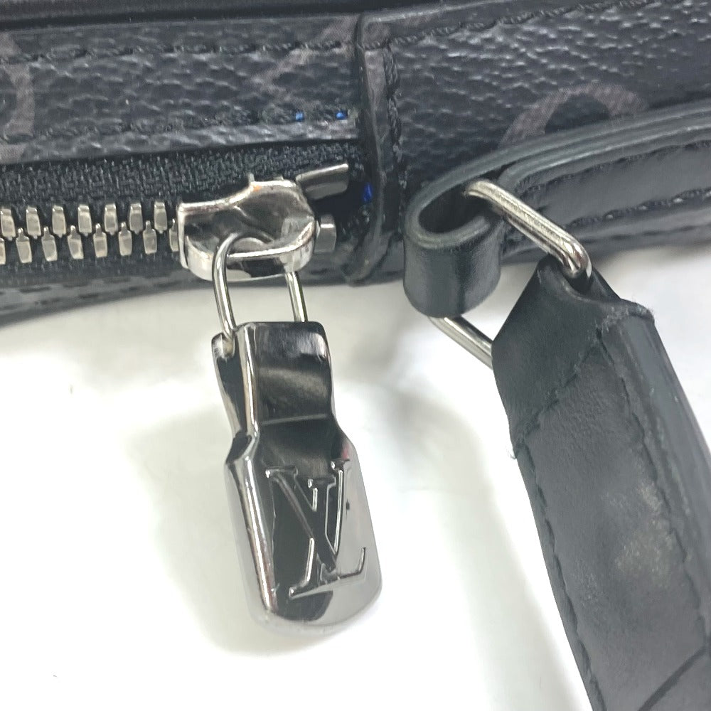 LOUIS VUITTON Shoulder Bag M45928 Monogram Eclipse Canvas black Monogram Eclipse DanubePPM mens Used Authentic