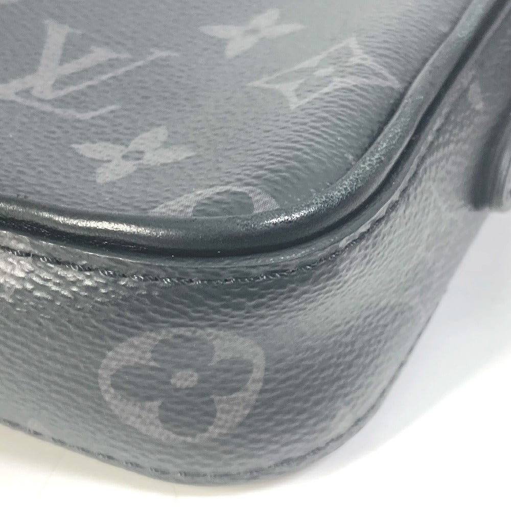 LOUIS VUITTON Shoulder Bag M45928 Monogram Eclipse Canvas black Monogram Eclipse DanubePPM mens Used Authentic