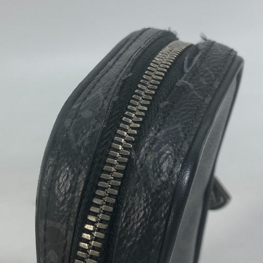 LOUIS VUITTON Shoulder Bag M45928 Monogram Eclipse Canvas black Monogram Eclipse DanubePPM mens Used Authentic