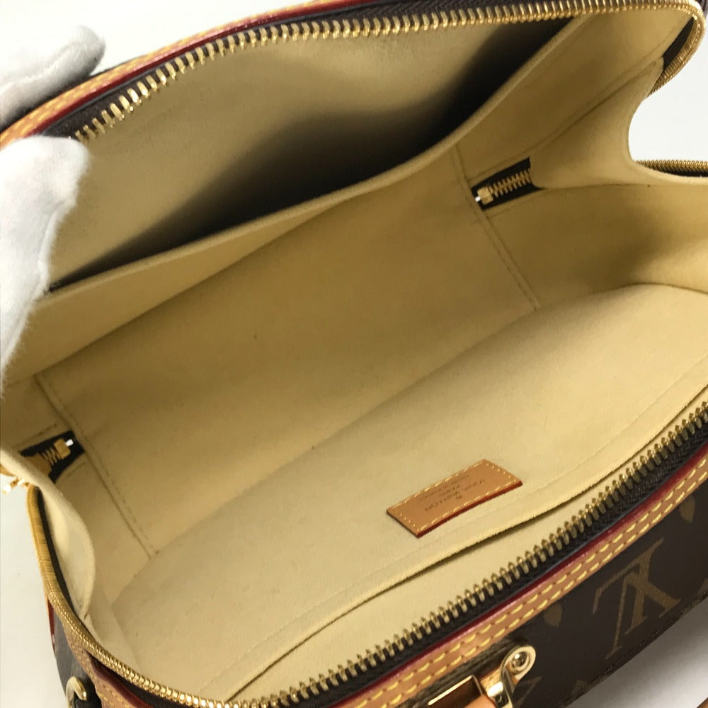LOUIS VUITTON Boston Duffel bag M44581 Monogram canvas Brown Monogram Crossbody Chain Varisette PM Women Used Authentic