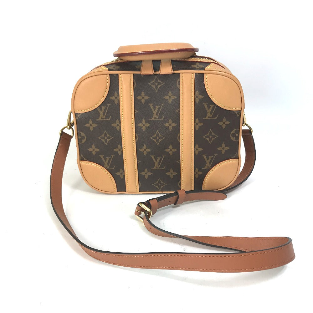 LOUIS VUITTON Boston Duffel bag M44581 Monogram canvas Brown Monogram Crossbody Chain Varisette PM Women Used Authentic