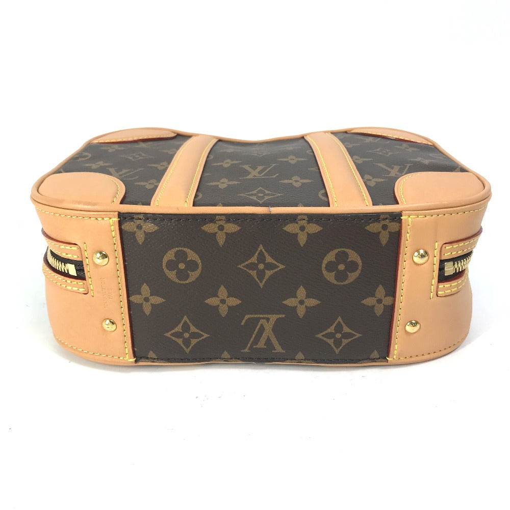 LOUIS VUITTON Boston Duffel bag M44581 Monogram canvas Brown Monogram Crossbody Chain Varisette PM Women Used Authentic