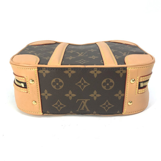 LOUIS VUITTON Boston Duffel bag M44581 Monogram canvas Brown Monogram Crossbody Chain Varisette PM Women Used Authentic