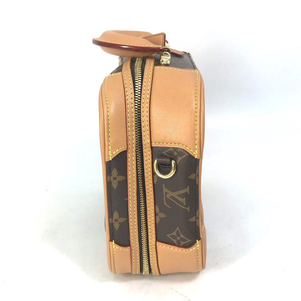 LOUIS VUITTON Boston Duffel bag M44581 Monogram canvas Brown Monogram Crossbody Chain Varisette PM Women Used Authentic
