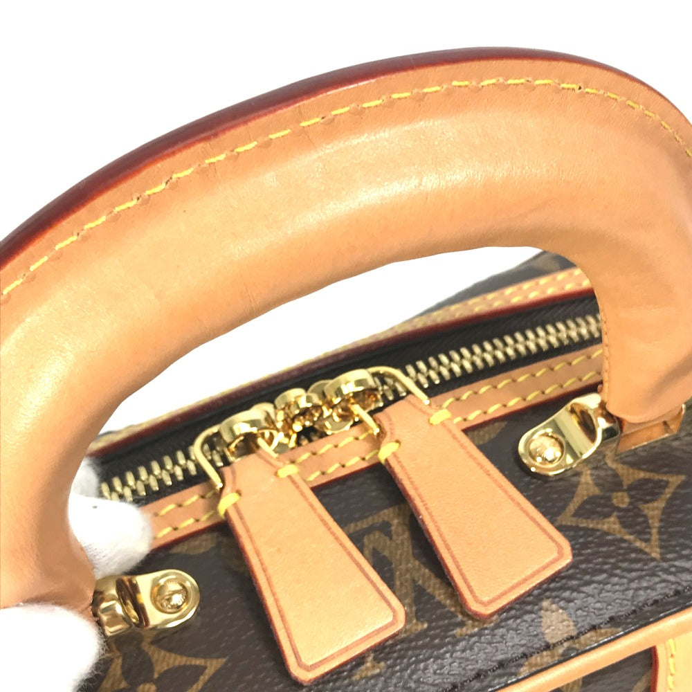 LOUIS VUITTON Boston Duffel bag M44581 Monogram canvas Brown Monogram Crossbody Chain Varisette PM Women Used Authentic