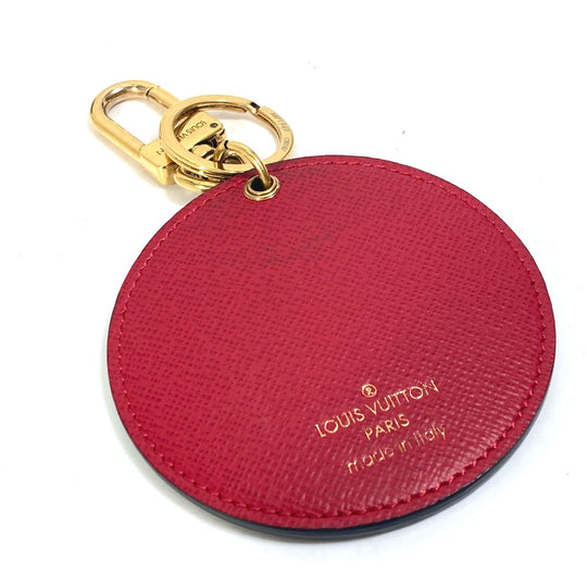 LOUIS VUITTON key ring MP1949 Monogram canvas Brown Monogram Kansai Yamamoto Kabuki Tatsuma Portocray Illustre Women Used Authentic
