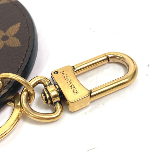 LOUIS VUITTON key ring MP1949 Monogram canvas Brown Monogram Kansai Yamamoto Kabuki Tatsuma Portocray Illustre Women Used Authentic