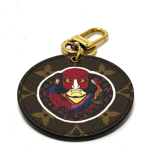 LOUIS VUITTON key ring MP1949 Monogram canvas Brown Monogram Kansai Yamamoto Porto Cray Rustre Women Used Authentic