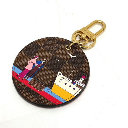 LOUIS VUITTON key ring M61933 Monogram canvas Brown Monogram Illustre Evasion