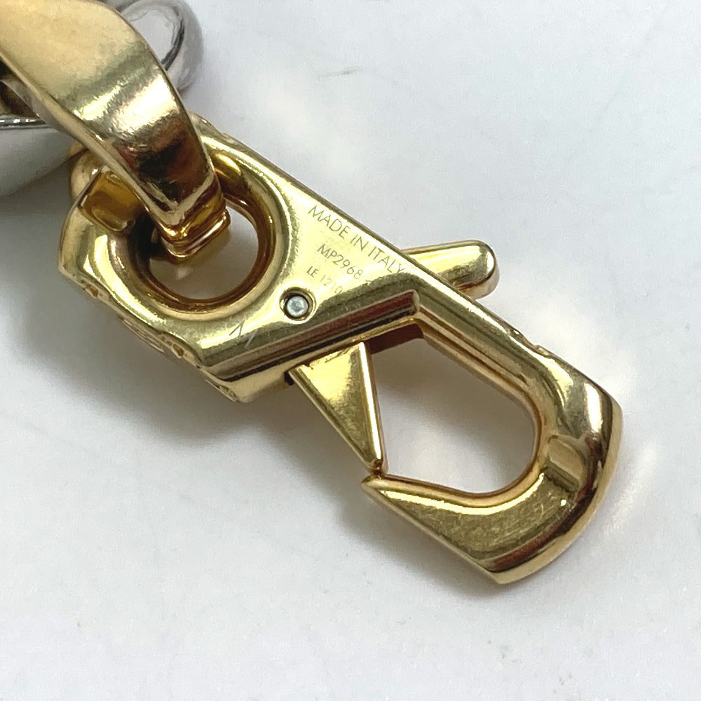 LOUIS VUITTON bracelet MP2968 metal gold accessories rhinestones Brass le LV mix Chain mens Used Authentic