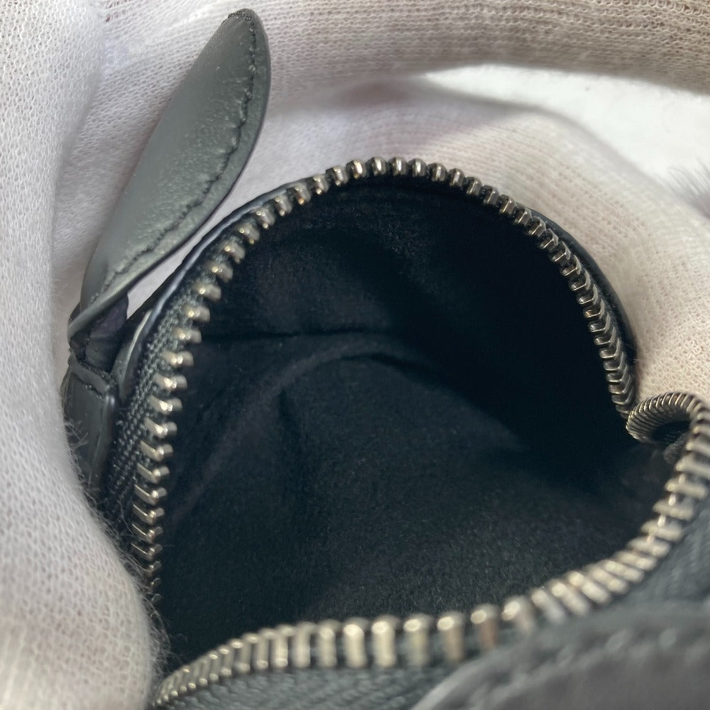 LOUIS VUITTON key ring M00962 Monogram Eclipse Canvas black Monogram Eclipse Pouch LV mens Used Authentic