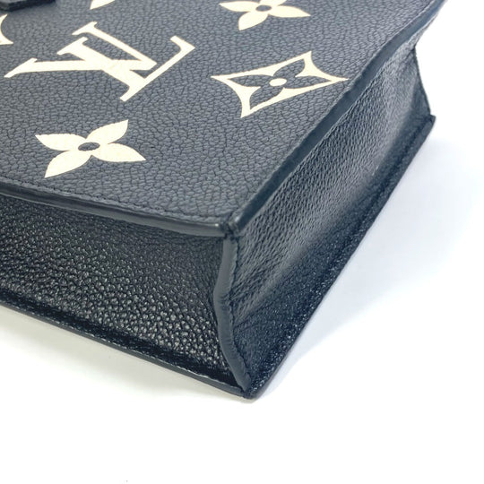 LOUIS VUITTON Shoulder Bag M81416  Monogram Ann Platt Leather black Monogram Ann Platt Petit Sac Plat Women Used Authentic