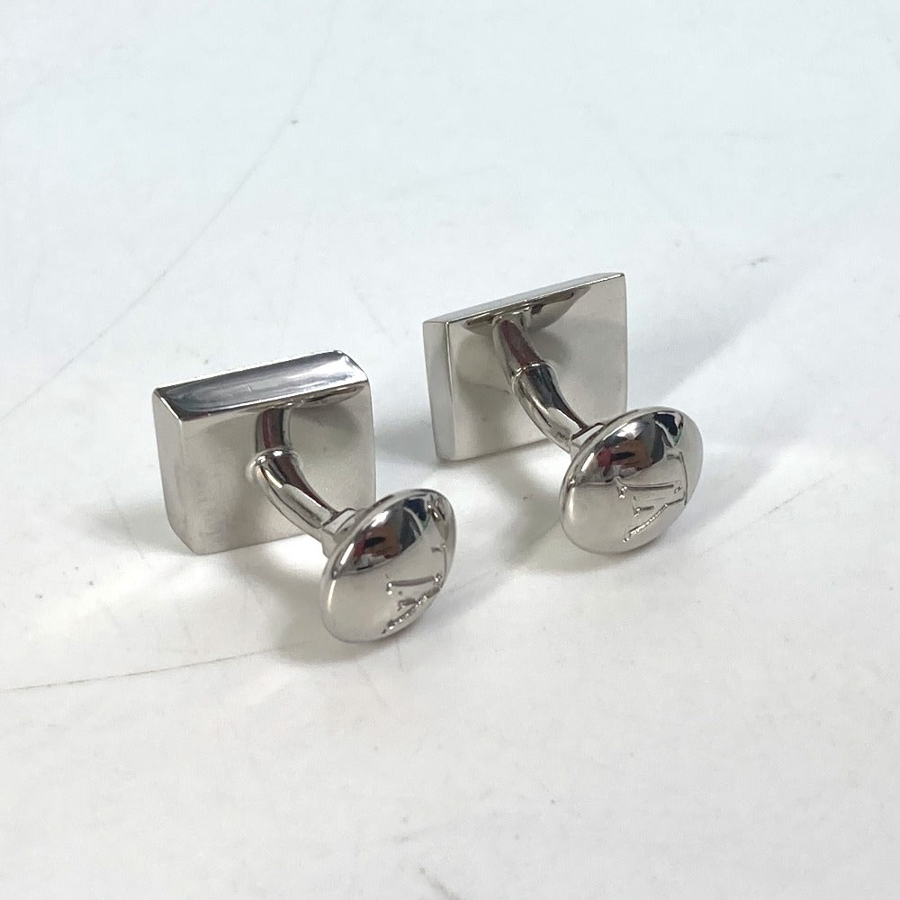 LOUIS VUITTON cuffs M61975 metal Silver Damier cufflink damier