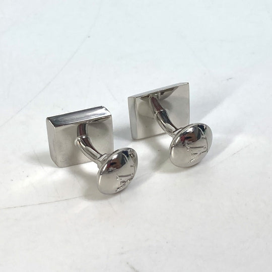 LOUIS VUITTON cuffs M61975 metal Silver Damier cufflink damier