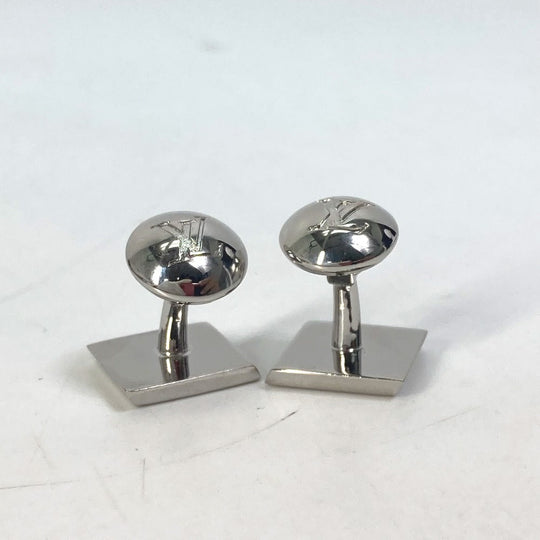 LOUIS VUITTON cuffs M61975 metal Silver Damier cufflink damier