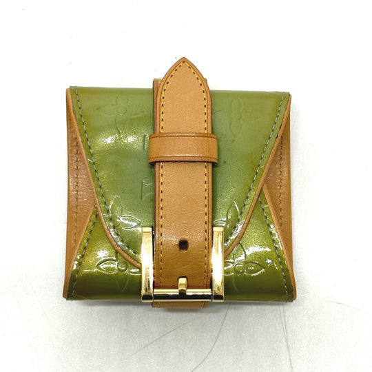 LOUIS VUITTON bracelet M91013 Monogram Vernis green Monogram Vernis Lafayette Street Women Used Authentic