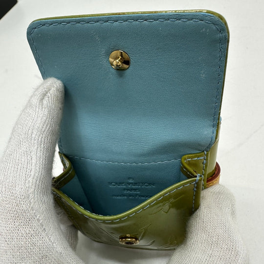 LOUIS VUITTON bracelet M91013 Monogram Vernis green Monogram Vernis Lafayette Street Women Used Authentic