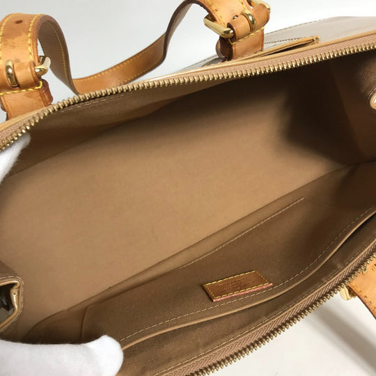 LOUIS VUITTON Shoulder Bag M93509 Monogram Vernis beige Monogram Vernis Rosewood Avenue Women Used Authentic
