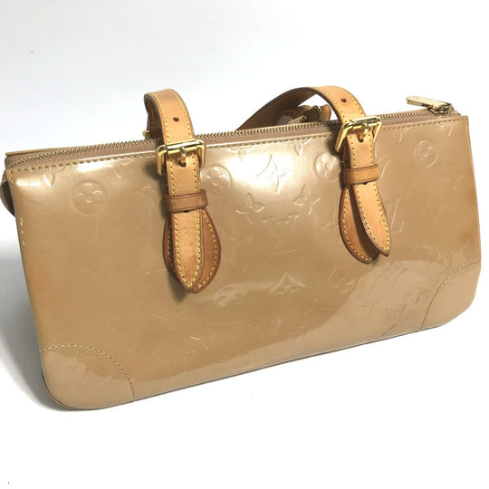 LOUIS VUITTON Shoulder Bag M93509 Monogram Vernis beige Monogram Vernis Rosewood Avenue Women Used Authentic