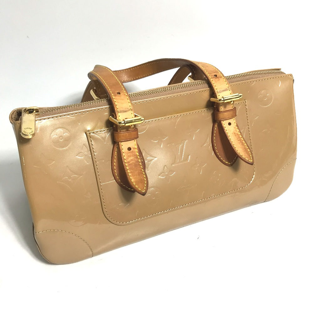 LOUIS VUITTON Shoulder Bag M93509 Monogram Vernis beige Monogram Vernis Rosewood Avenue Women Used Authentic