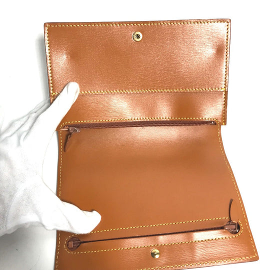 LOUIS VUITTON Pouch M52603 Epi Leather Brown Epi Santure Tilsit Women Secondhand Authentic