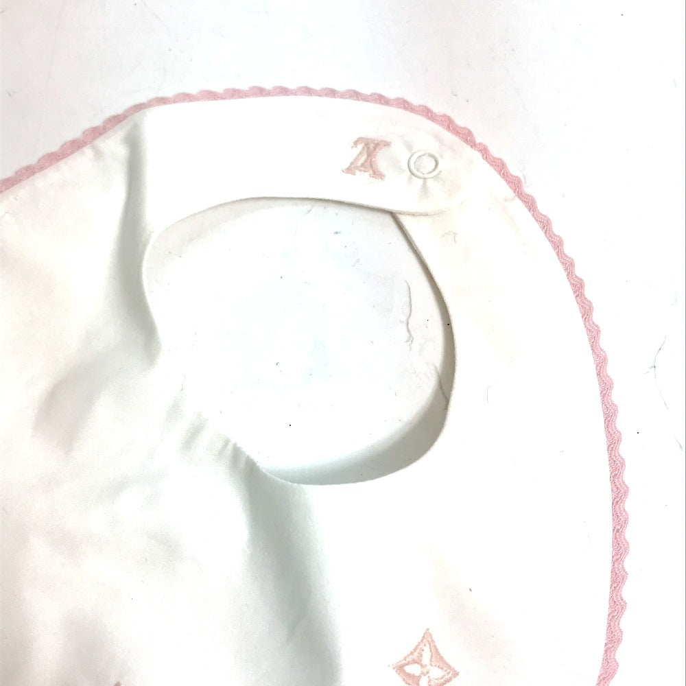 LOUIS VUITTON Other fashion goods GI060D cotton pink Bib baby baby baby Bib set 2 only one Kids Used Authentic