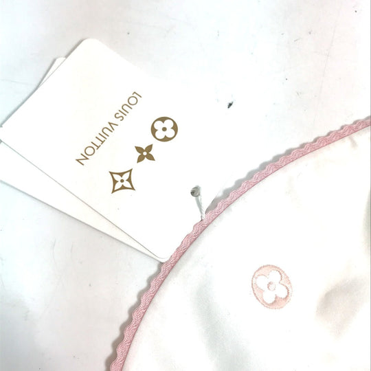 LOUIS VUITTON Other fashion goods GI060D cotton pink Bib baby baby baby Bib set 2 only one Kids Used Authentic