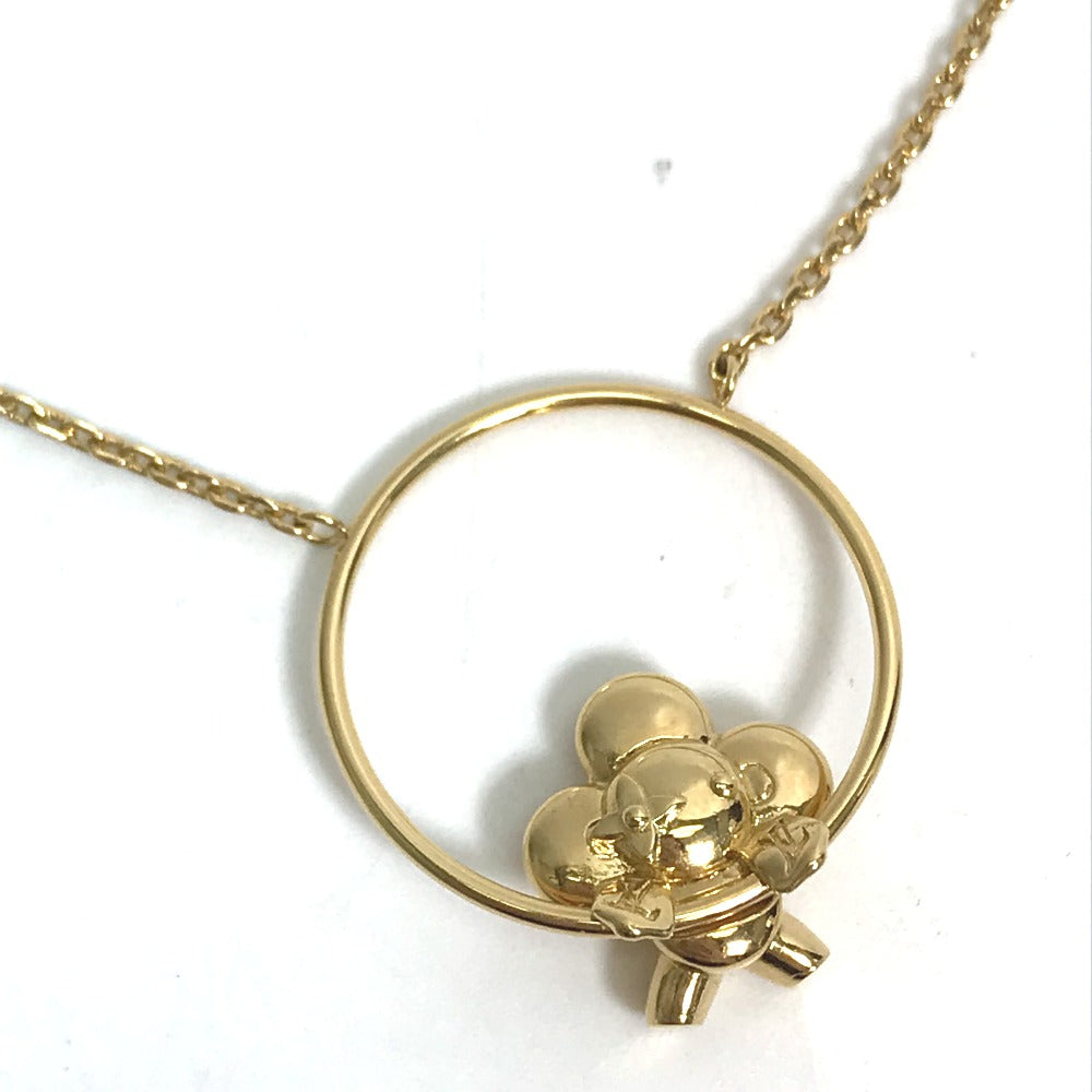 LOUIS VUITTON Necklace M00799 metal gold Accessories Necklace Vivienne Swinging Women Used Authentic
