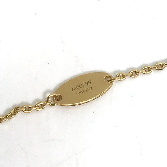 LOUIS VUITTON Necklace M00799 metal gold Accessories Necklace Vivienne Swinging Women Used Authentic