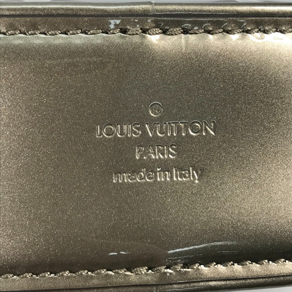 LOUIS VUITTON Shoulder Bag M90510 Monogram Vernis gray Monogram Vernis Belt bag Sling bag Women Used Authentic