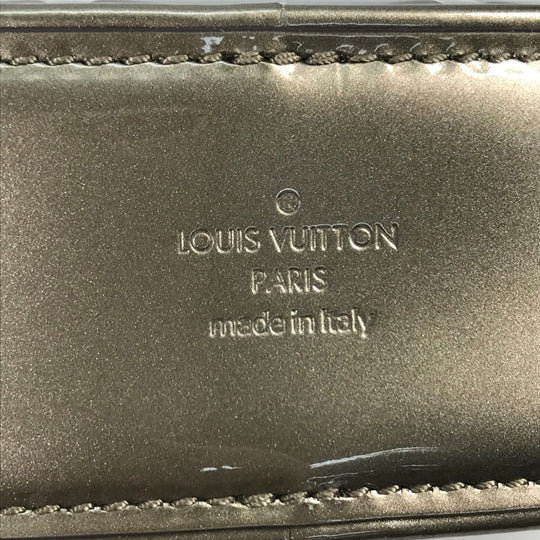 LOUIS VUITTON Shoulder Bag M90510 Monogram Vernis gray Monogram Vernis Belt bag Sling bag Women Used Authentic
