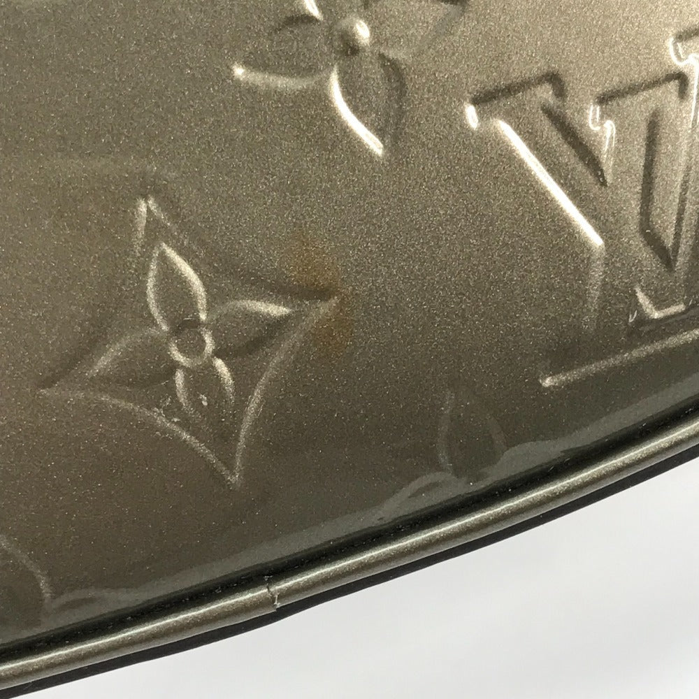 LOUIS VUITTON Shoulder Bag M90510 Monogram Vernis gray Monogram Vernis Belt bag Sling bag Women Used Authentic