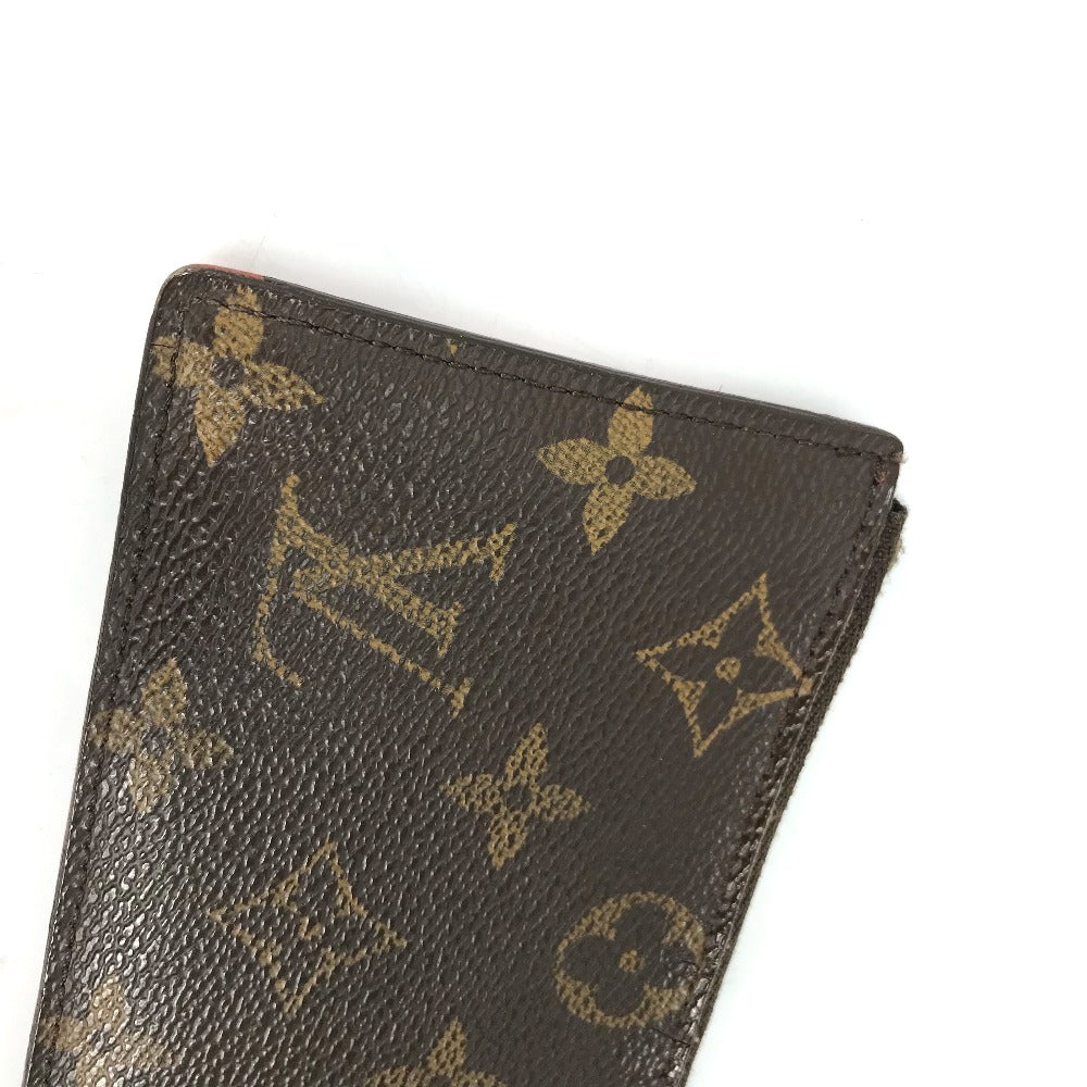 LOUIS VUITTON Coin case M60213 Monogram canvas Brown Monogram Pochette Cle Tribal Mask Women Used Authentic