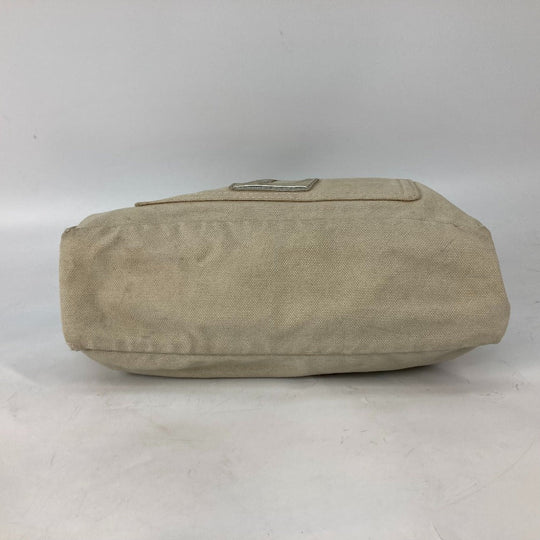 LOUIS VUITTON Tote Bag M95468 canvas beige That's Love LOVE Logo Women Used Authentic