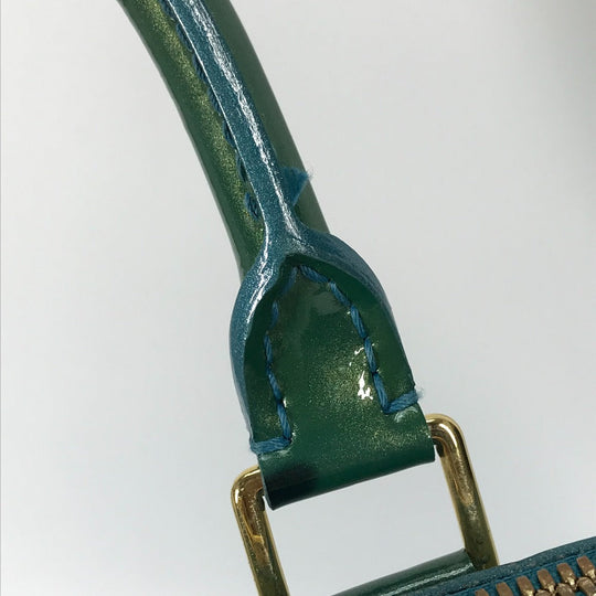 LOUIS VUITTON Handbag M93628 Monogram Vernis green Monogram Vernis Alma GM