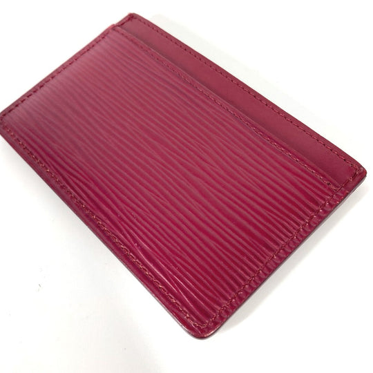 LOUIS VUITTON Card Case M60327 Epi Leather pink Epi Porte Cartes Simple