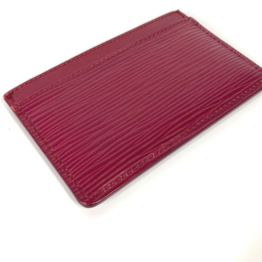 LOUIS VUITTON Card Case M60327 Epi Leather pink Epi Porte Cartes Simple