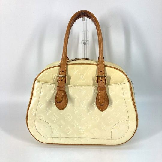 LOUIS VUITTON Handbag M93514 Monogram Vernis white Monogram Vernis Summit drive Women Used Authentic