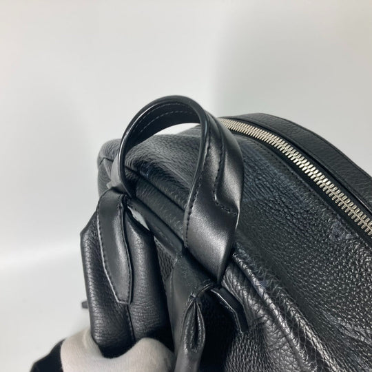 LOUIS VUITTON Backpack M57288 leather black Monogram Taurillon Clemence Shadow Armand backpack